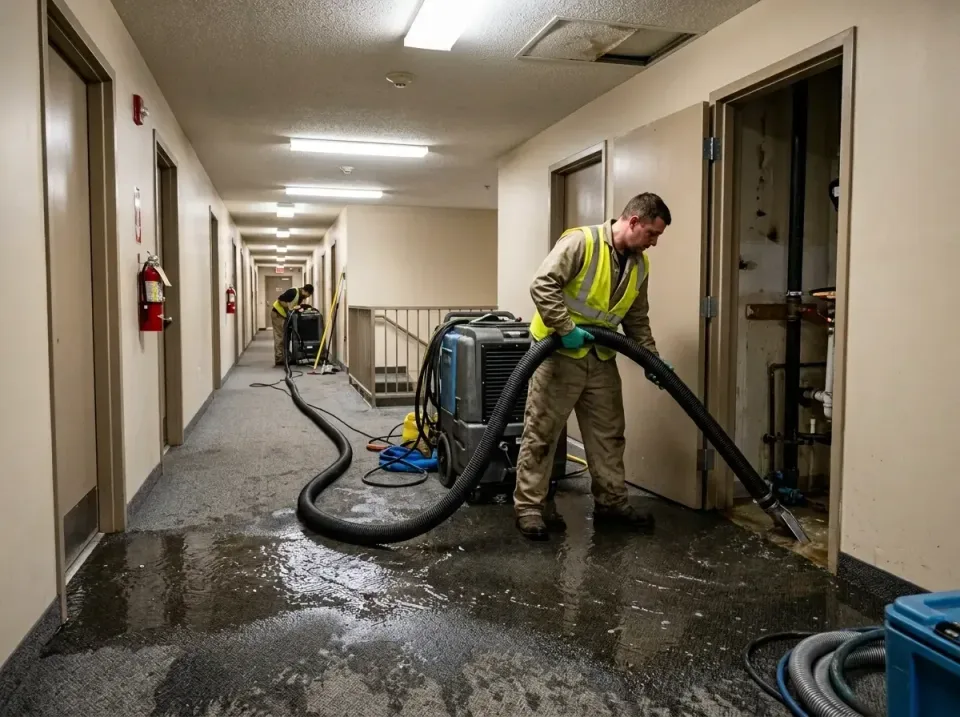 multi-unit-apartment-hallway-f-005 — frequently asked questions, Emergency Burst Pipe Water Extraction & Removal in New Hyde…